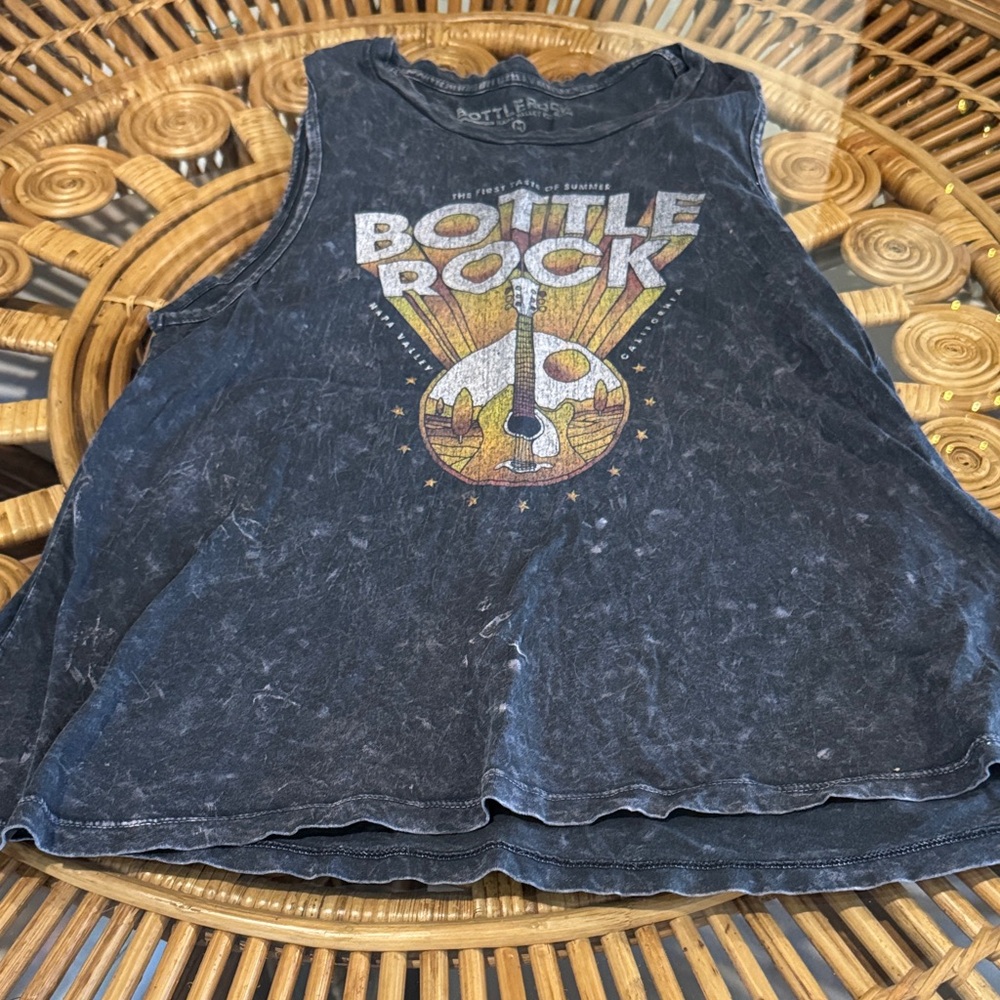 Bottle Rock Women's Black Tank Top - Collector’s Item